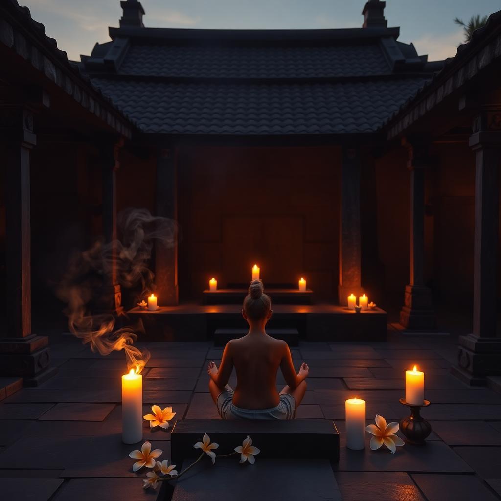 Meditation in Bali